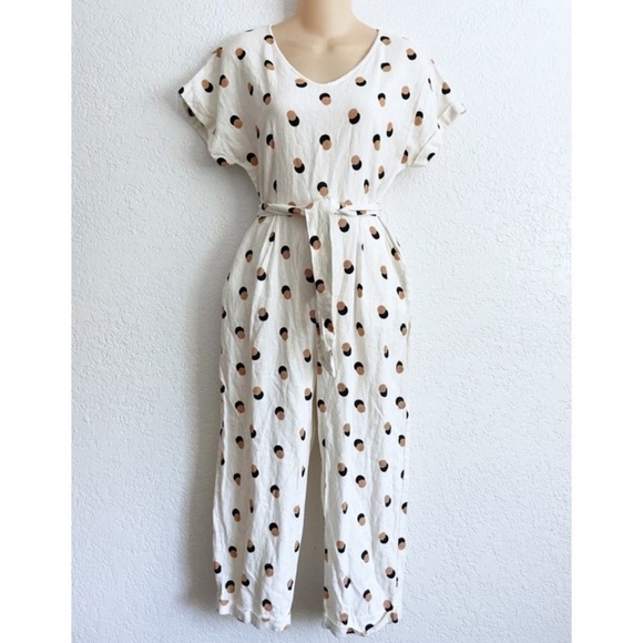 Lush Polka Dot Romper - Picture 1 of 5